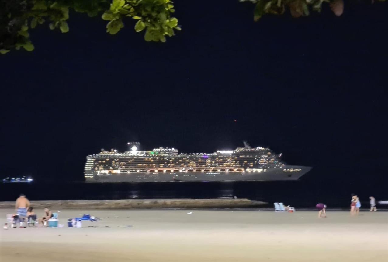 Kitnet Aconchegante Beira Mar. Lägenhet Santos  Exteriör bild